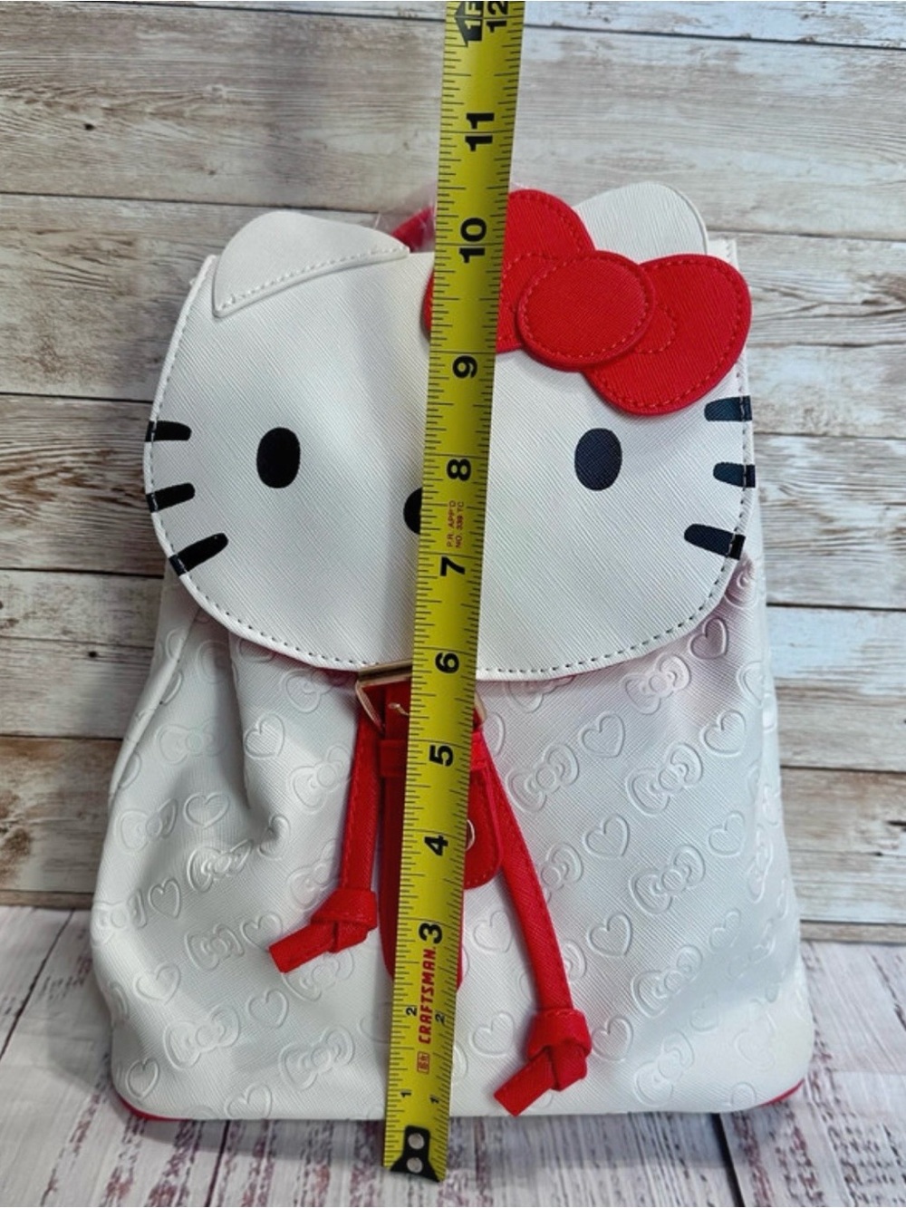 Hello Kitty Drawstring Backpack Purse - Picture 2 of 15